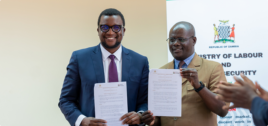 CIJ Signs MOU with Zambia’s Ministry of Labour and Social Security
