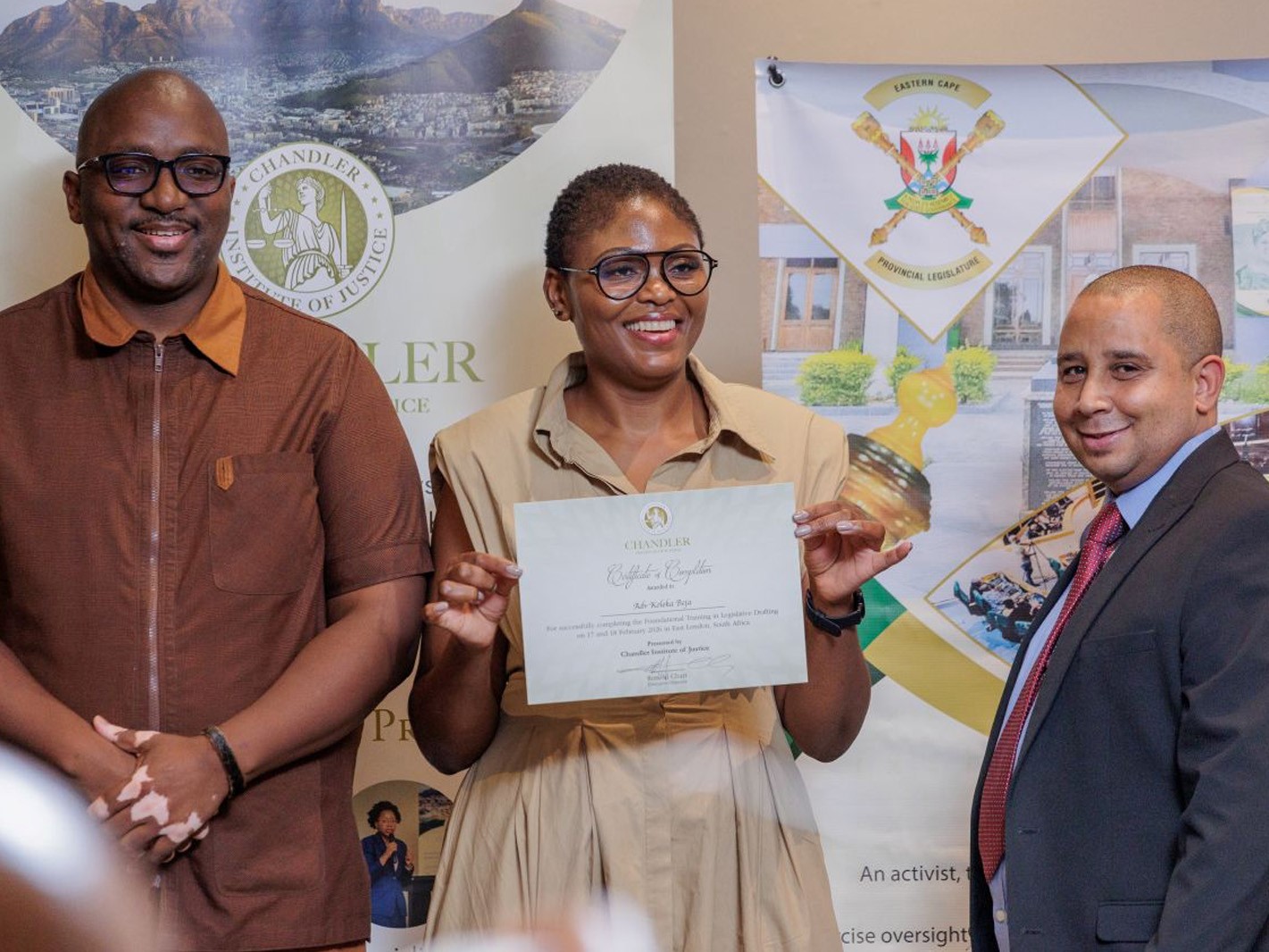 Legislating for Tomorrow : CIJ Trains the Eastern Cape Legislature in Legislative Drafting